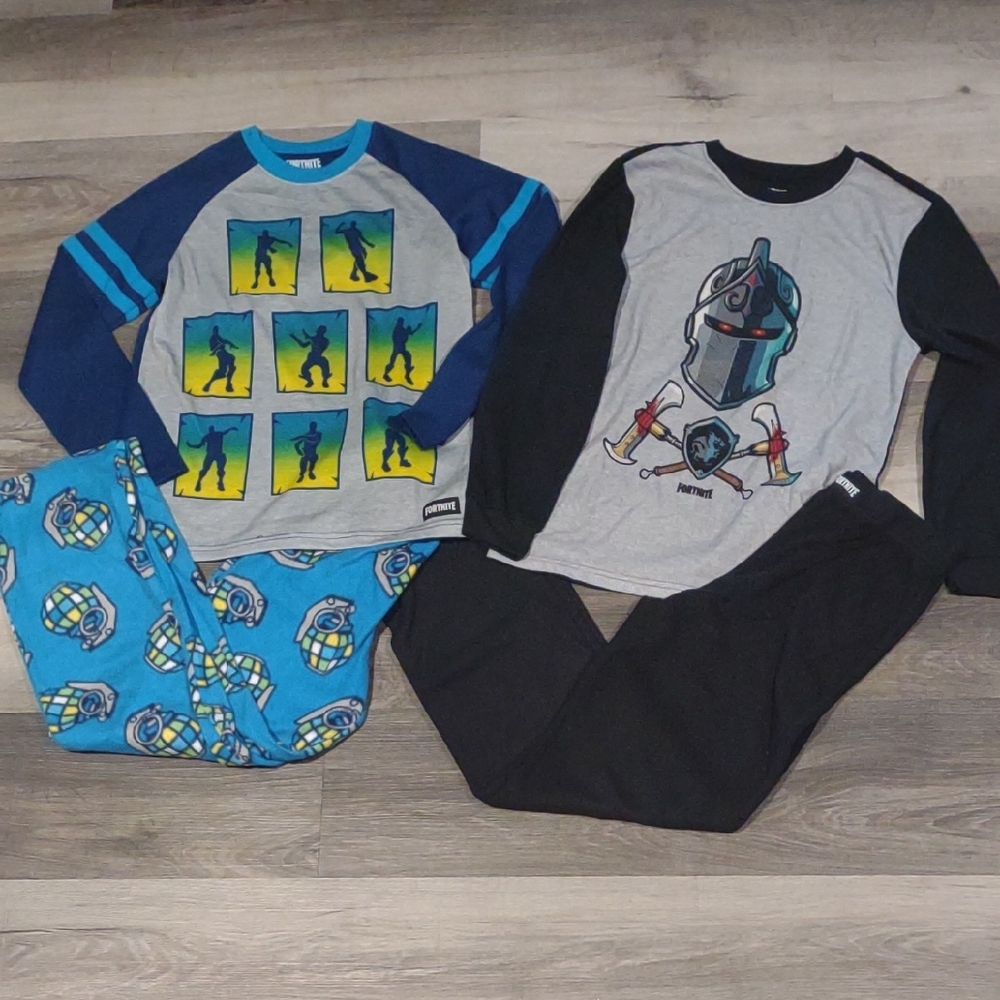 💐Kids Pajamas Set - Blue and Black💐